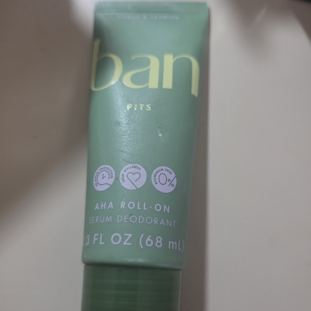 PITS AHA Roll-On Serum Deodorant — Green